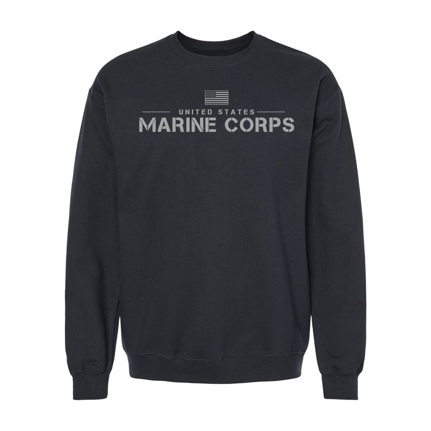 Marine Corps Old Glory Crewneck Sweatshirt