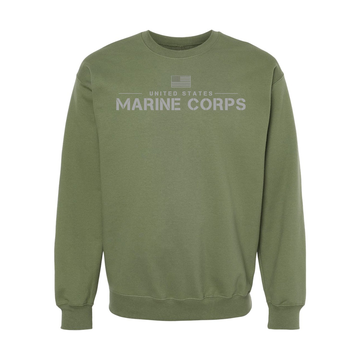 Marine Corps Old Glory Crewneck Sweatshirt