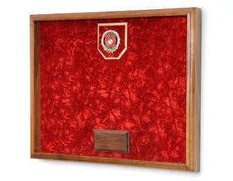 Marine Corps medal Awards Display Case