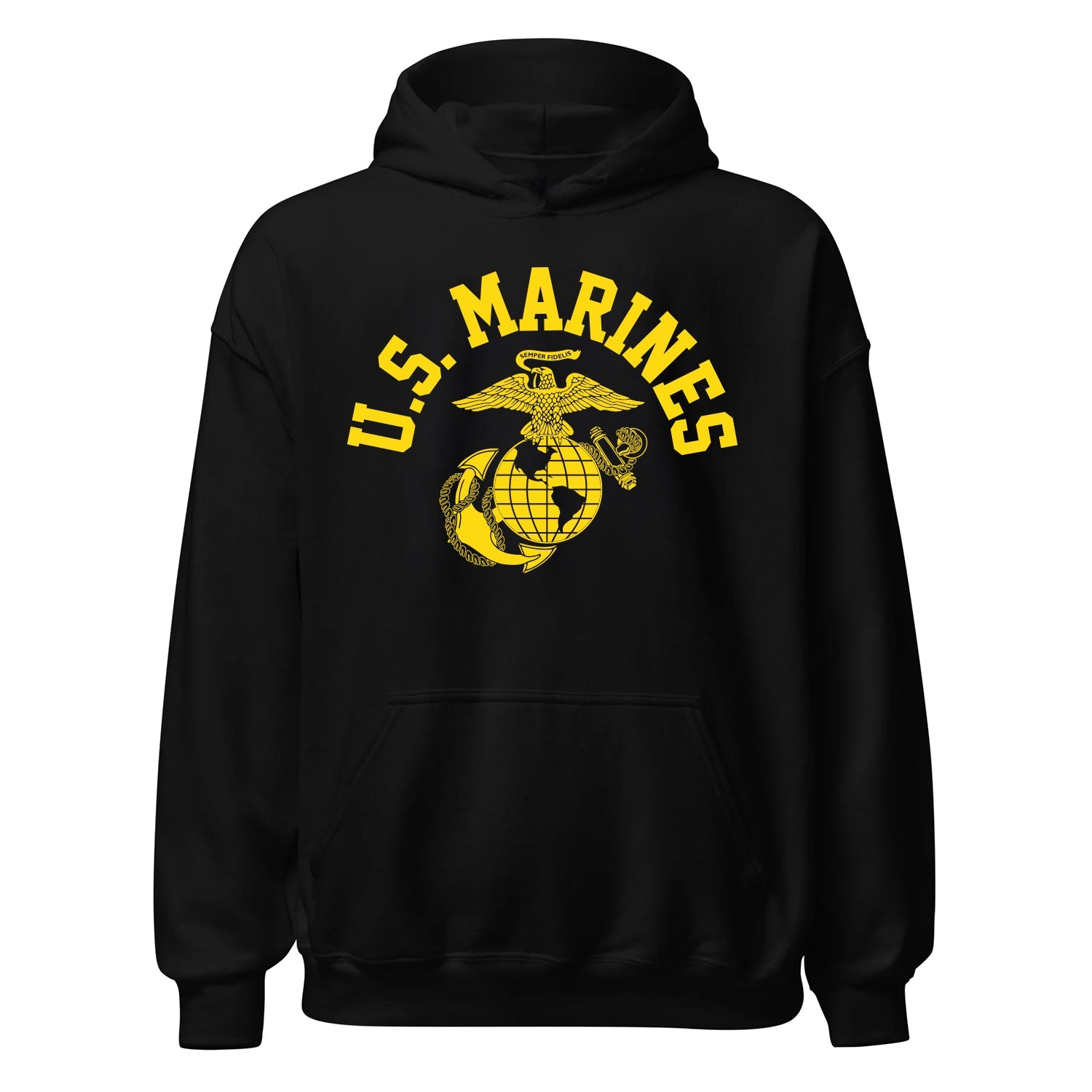 Old School Eagle Globe & Anchor Hoodie