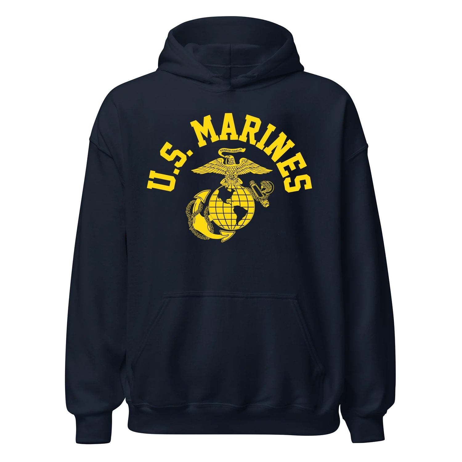 Old School Eagle Globe & Anchor Hoodie