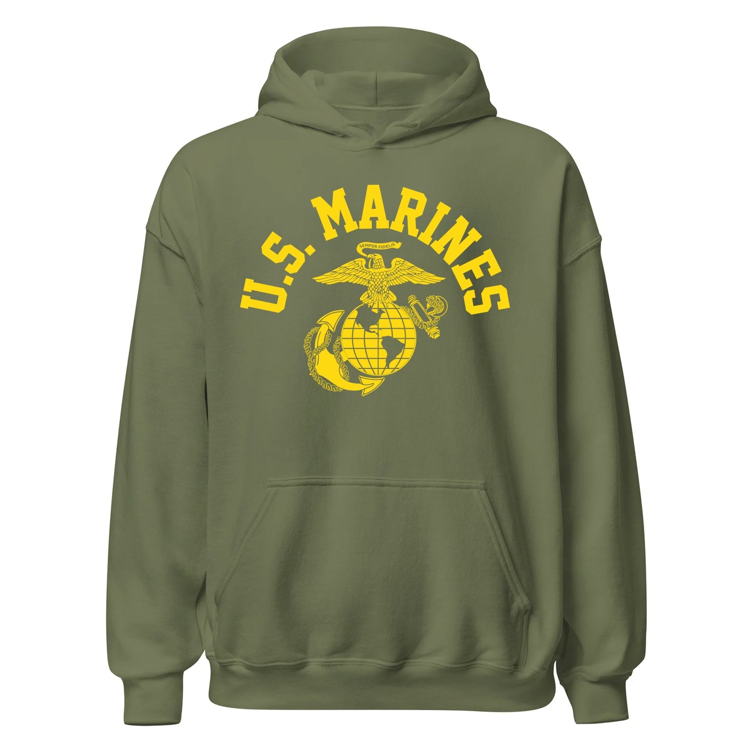 Old School Eagle Globe & Anchor Hoodie