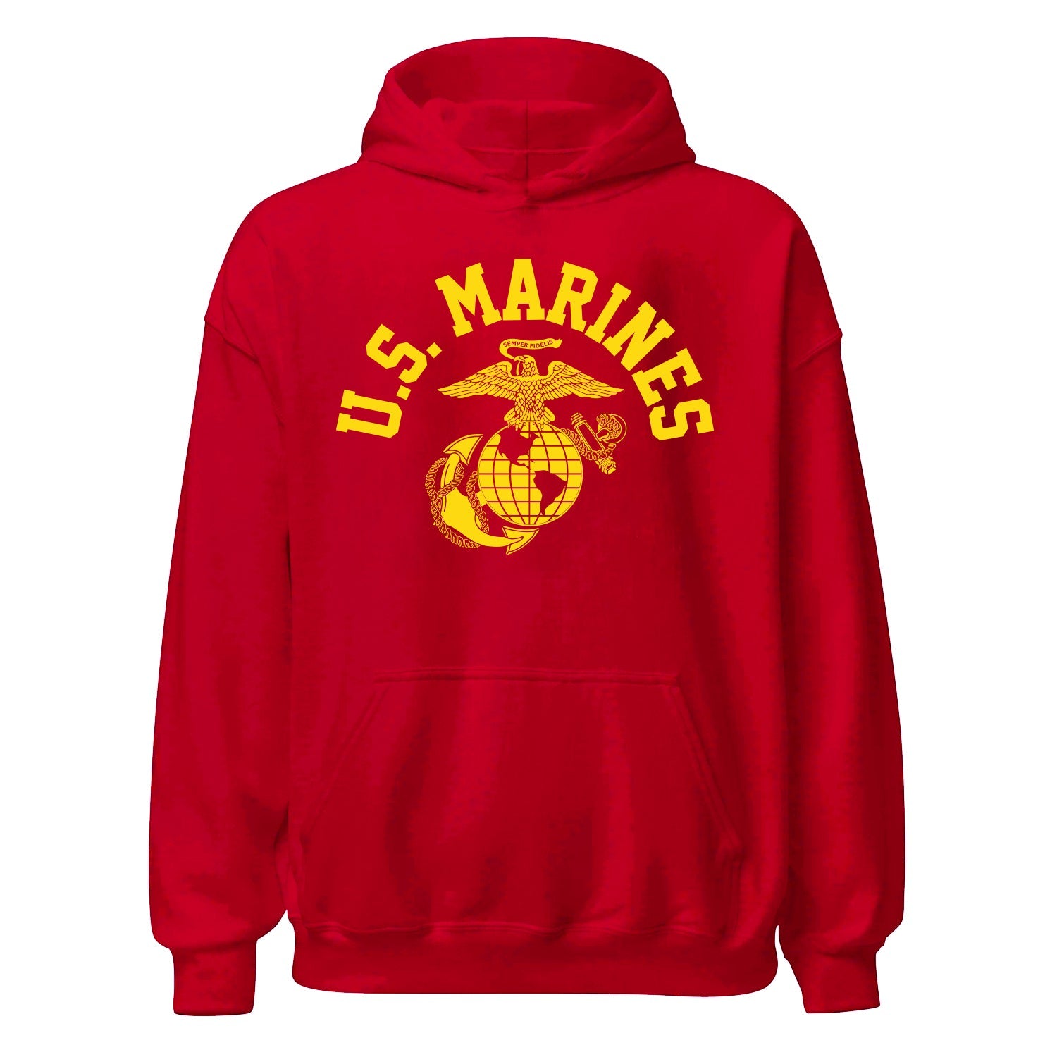 Old School Eagle Globe & Anchor Hoodie