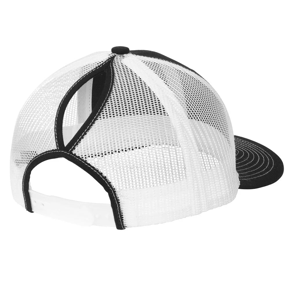 (CLOSEOUT) Women's Snapback Ponytail Trucker Cap