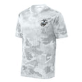 Camohex Riveted Eagle Globe & Anchor Left Chest Performance T-Shirt