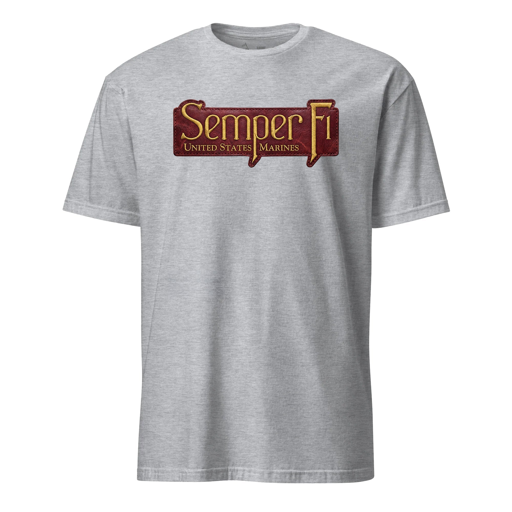 Semper Fi Leather Patch T-Shirt