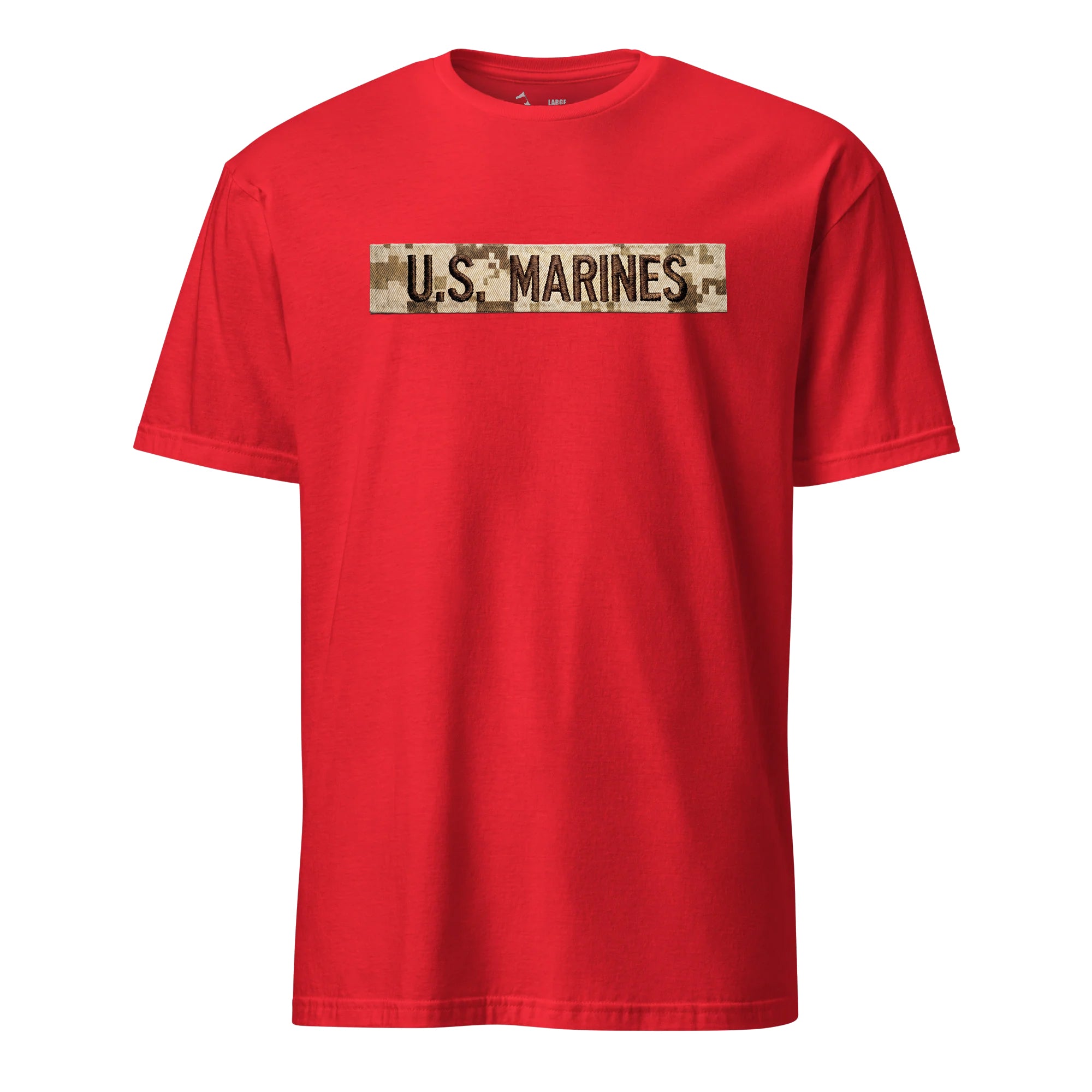 U.S. Marines Desert Marpat Uniform Tape T-Shirt