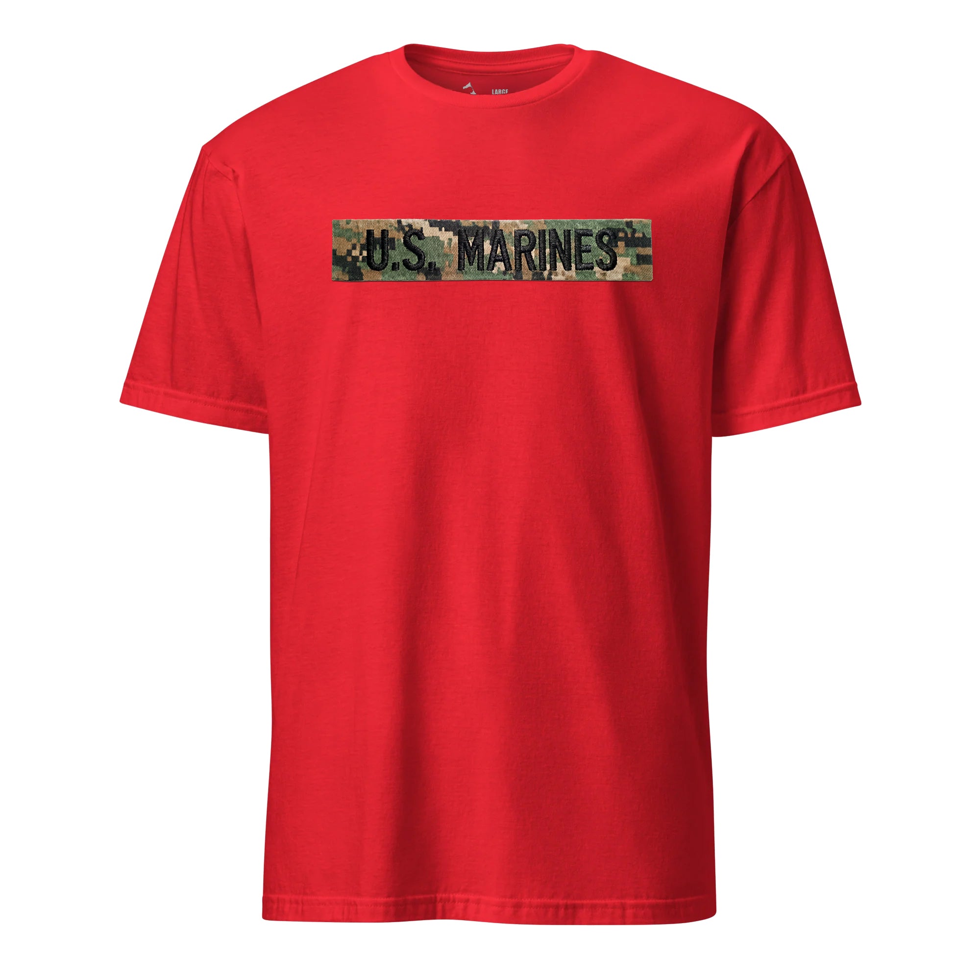 U.S. Marines Woodland Marpat Uniform Tape T-Shirt