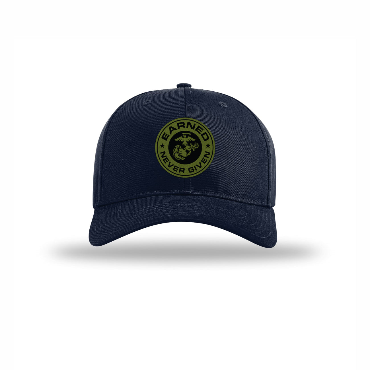 Earned Never Given OD Green Patch Structured Hat