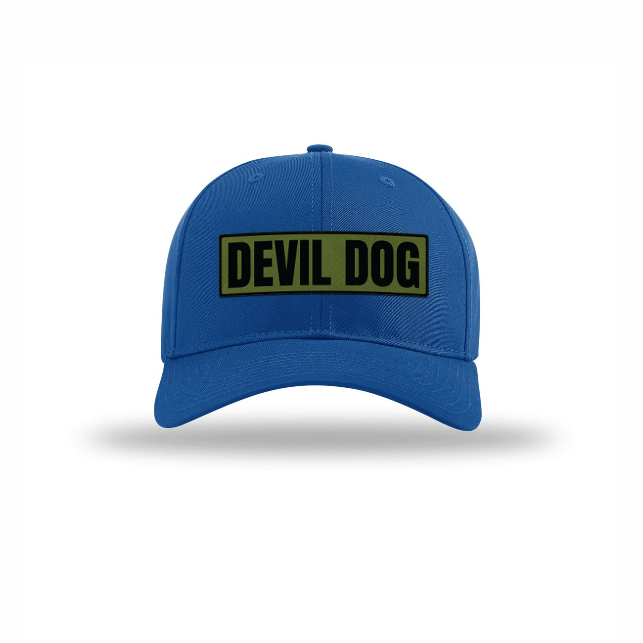 Devil Dog OD Green Patch Structured Hat