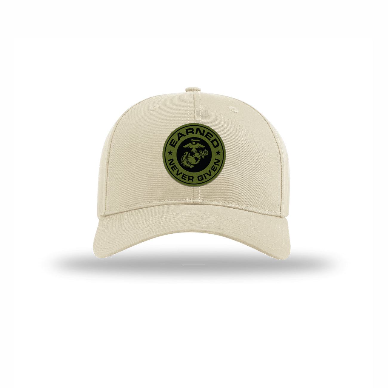 Earned Never Given OD Green Patch Structured Hat