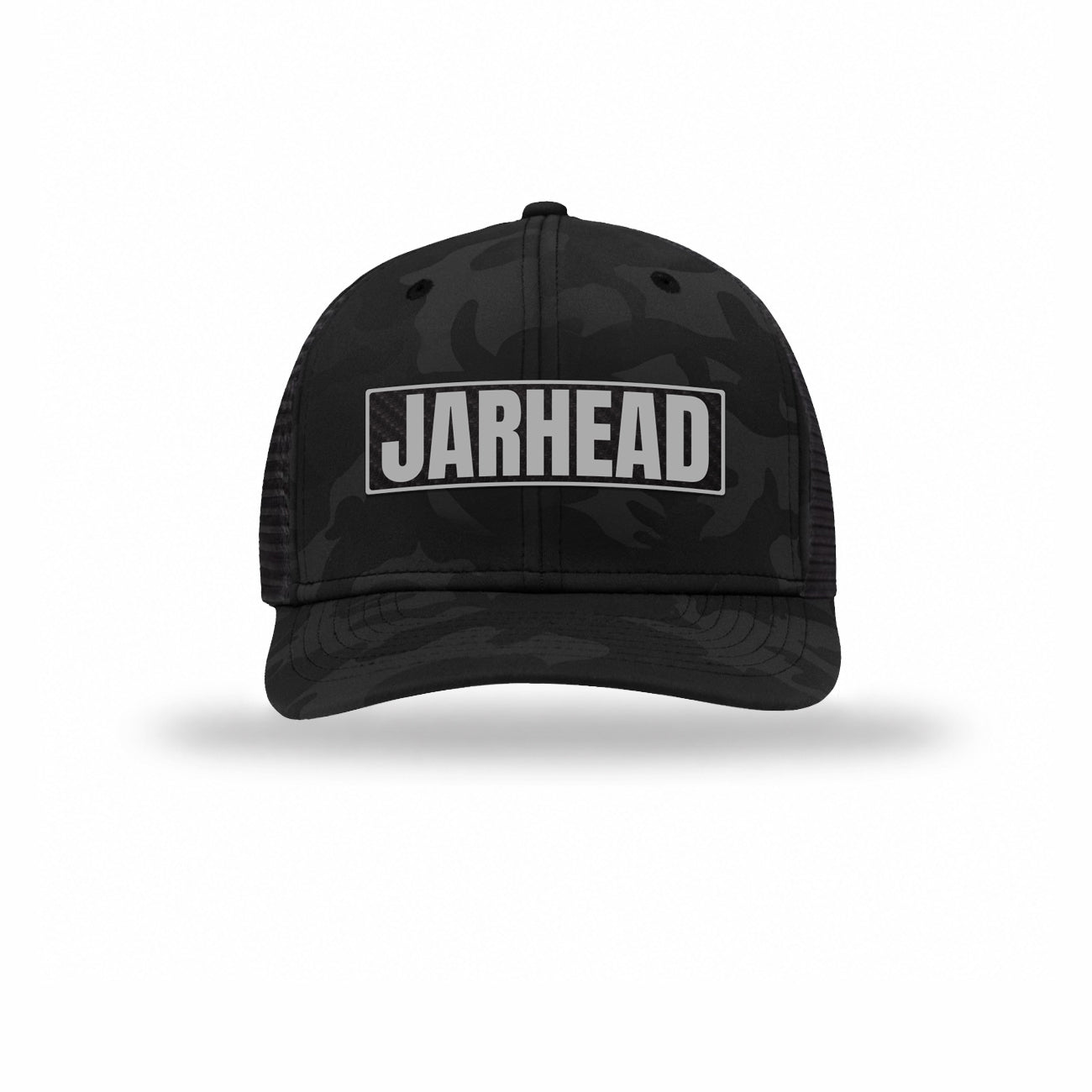 Jarhead Carbon Fiber Patch Camo Structured Trucker