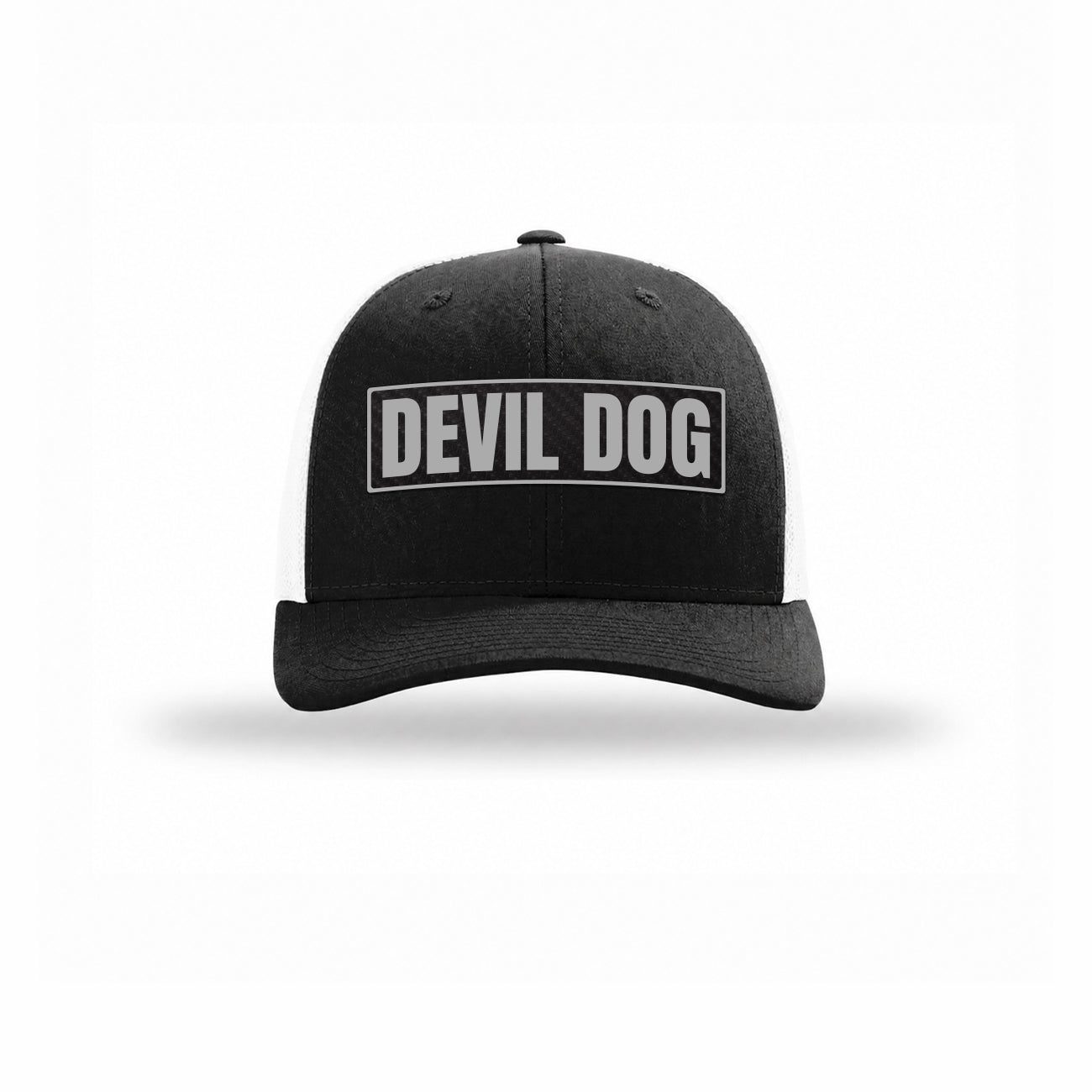 Devil Dog Carbon Fiber Patch Structured Trucker