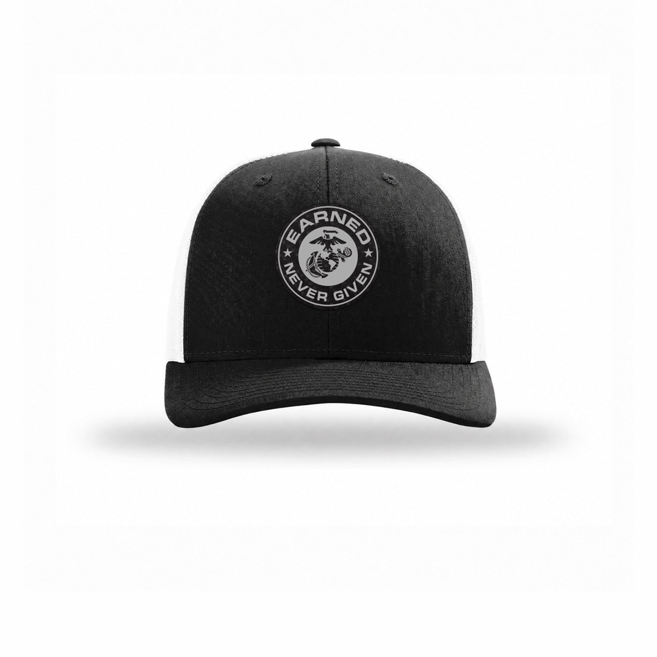 Earned Never Given Carbon Fiber Patch Structured Trucker