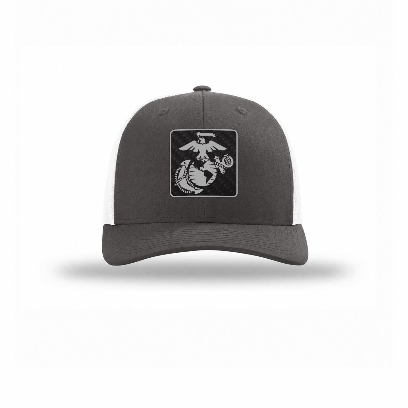 EGA Square Carbon Fiber Patch Structured Trucker