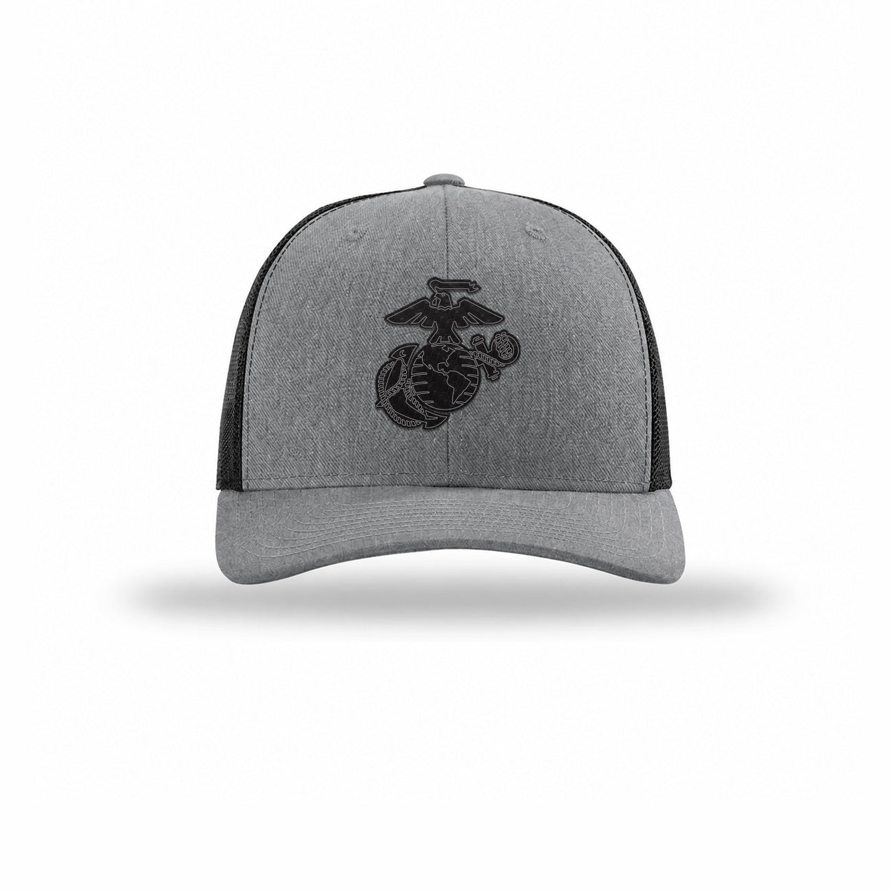 Eagle Globe & Anchor Carbon Fiber Patch Structured Trucker