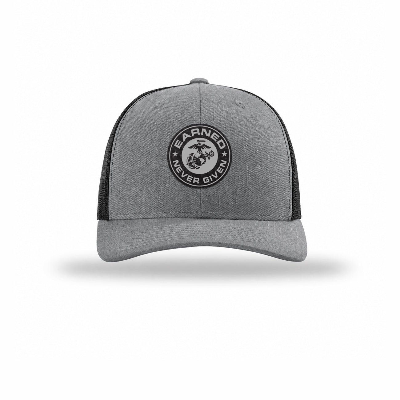 Earned Never Given Carbon Fiber Patch Structured Trucker