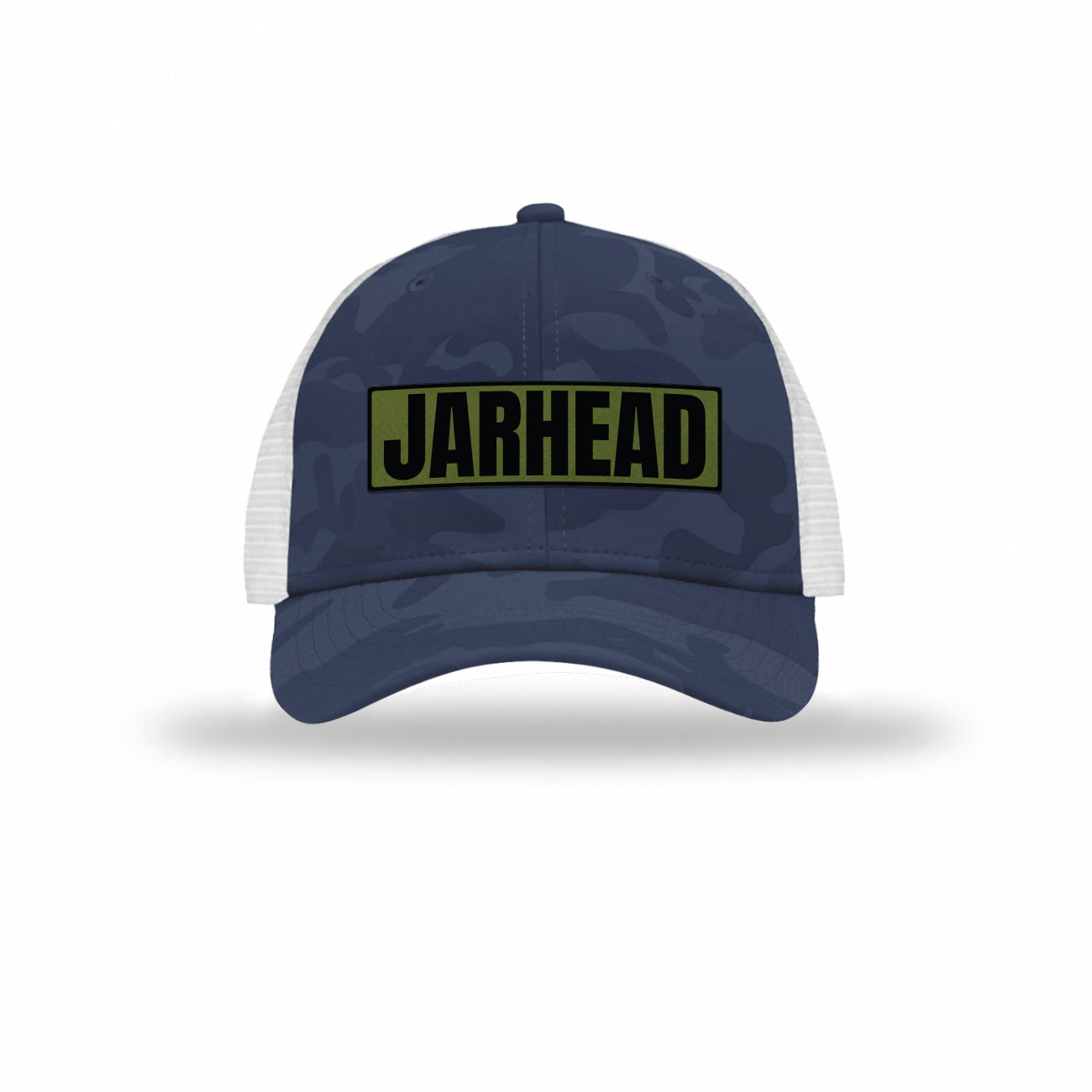 Jarhead OD Green Patch Camo Structured Trucker