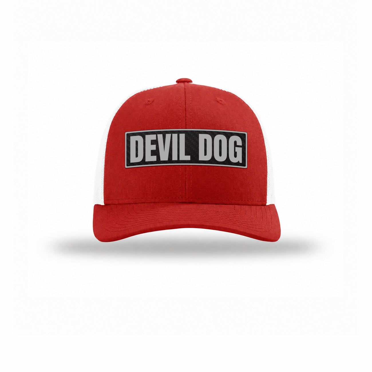 Devil Dog Carbon Fiber Patch Structured Trucker