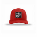EGA Square Carbon Fiber Patch Structured Trucker