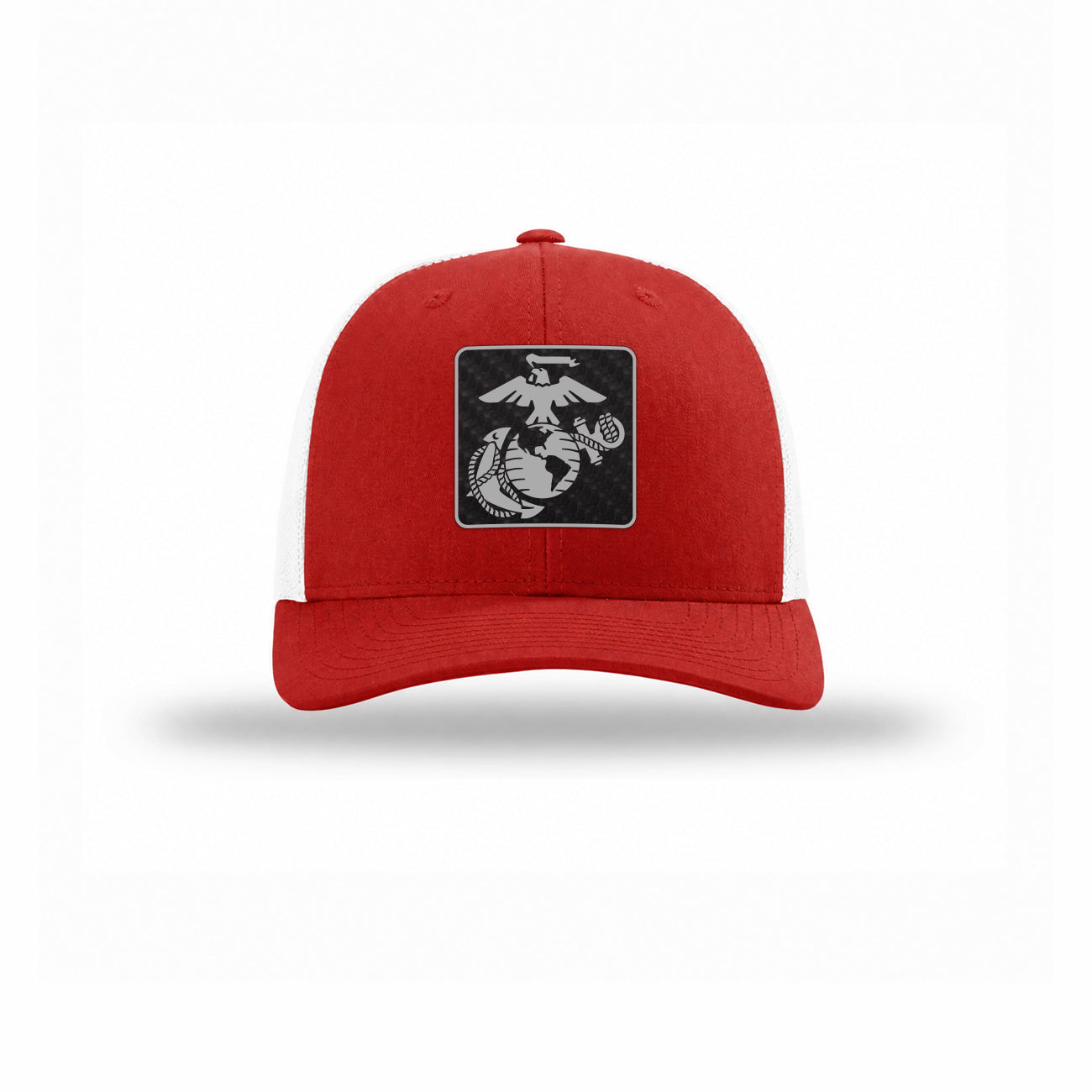 EGA Square Carbon Fiber Patch Structured Trucker