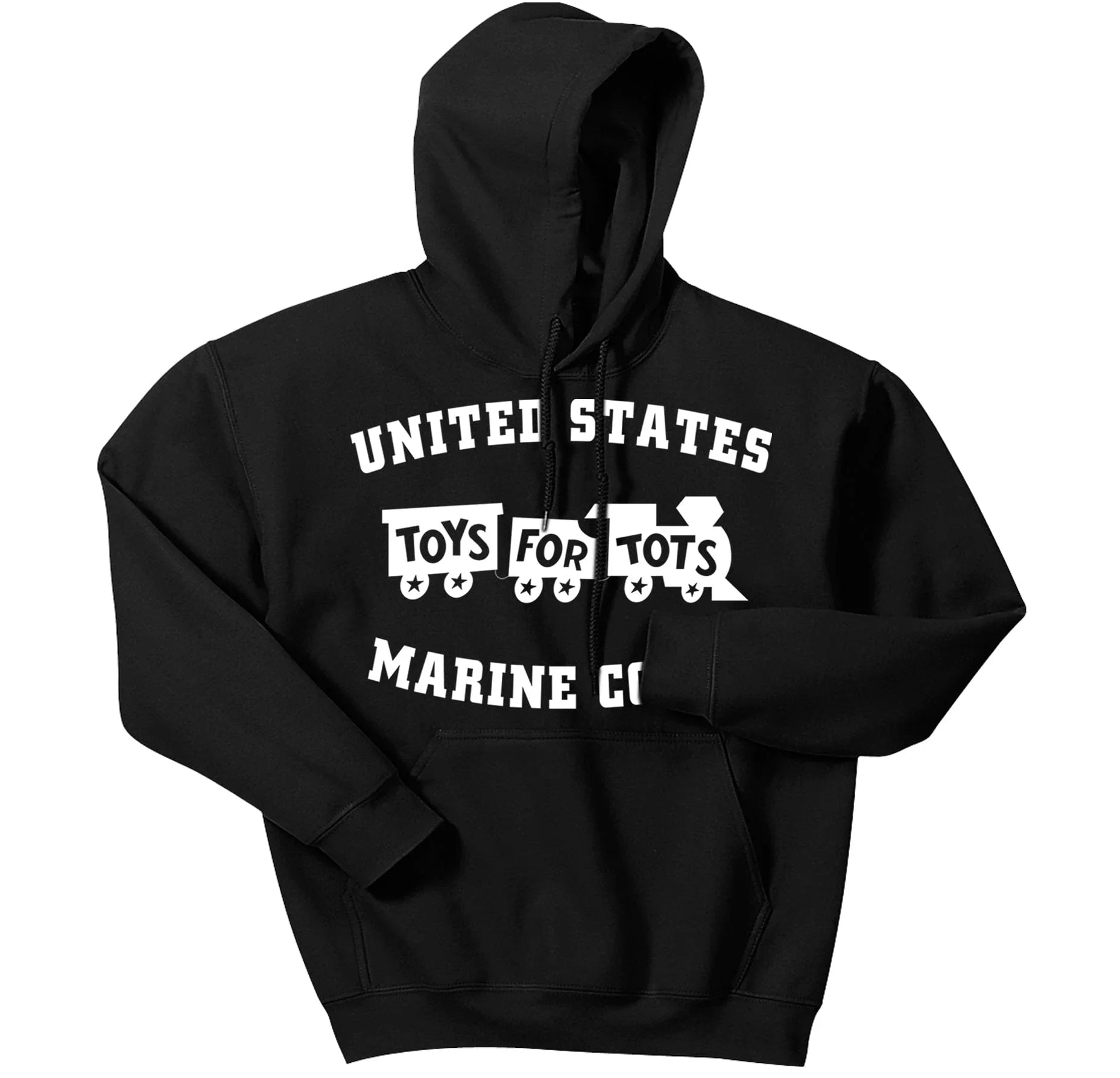 Kids White TFT Train Hoodie