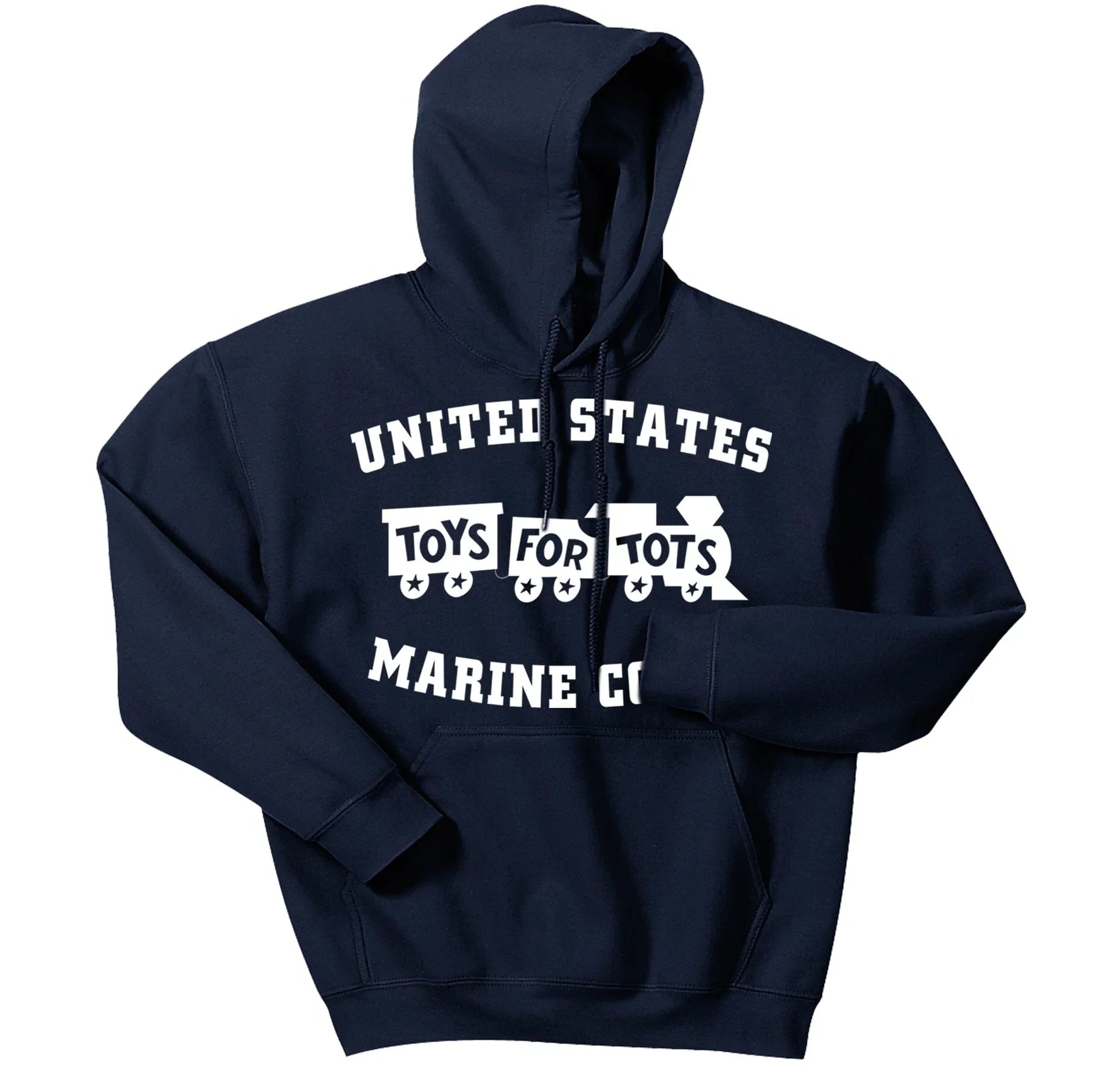Kids White TFT Train Hoodie
