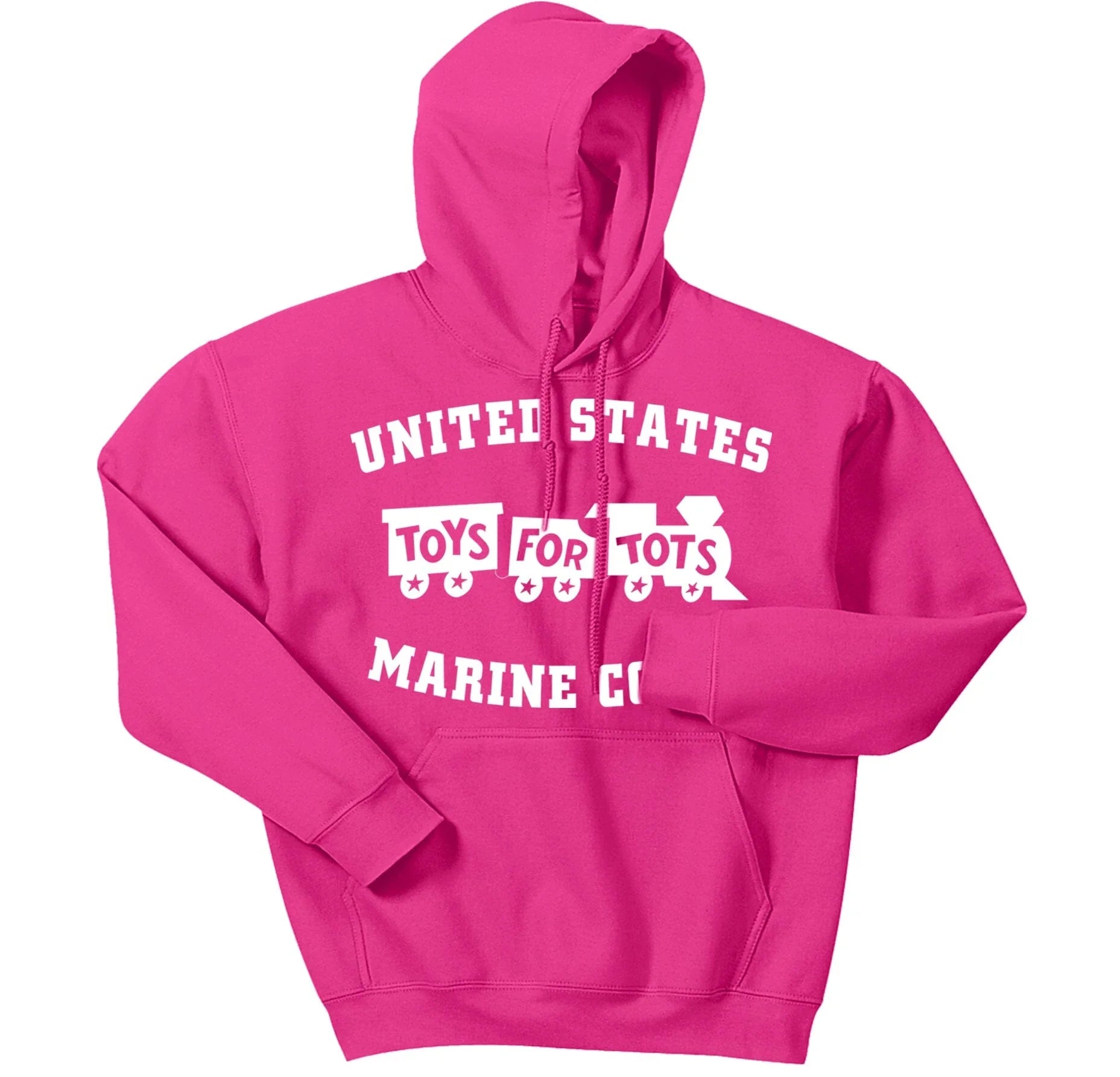 Kids White TFT Train Hoodie