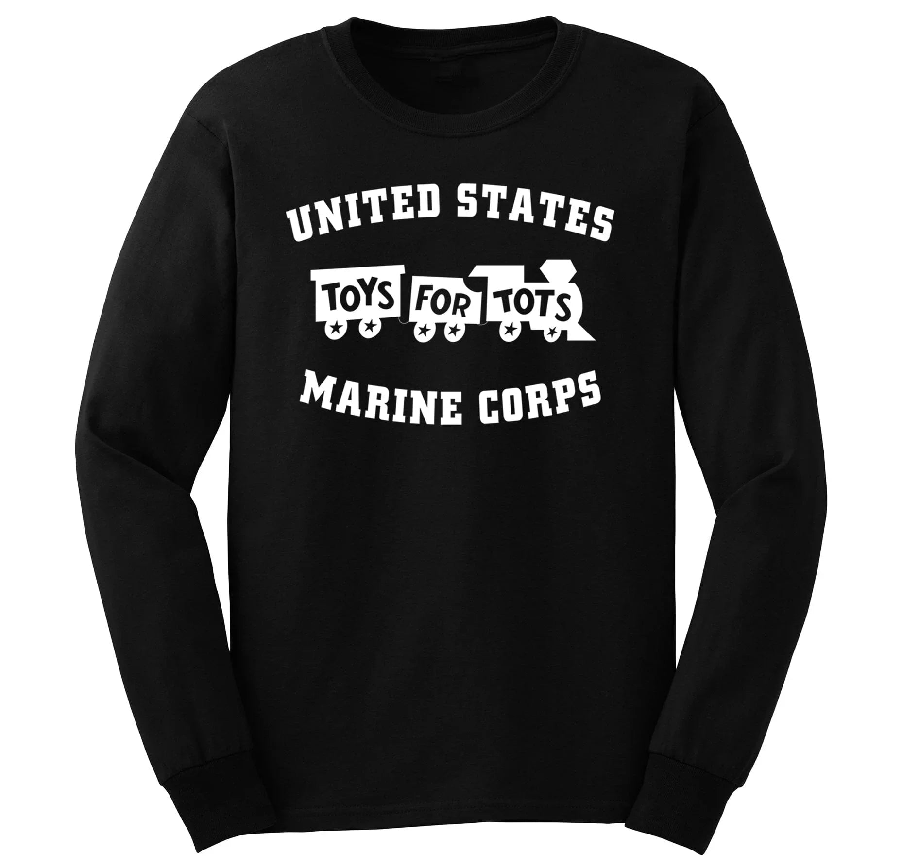 Kids White TFT Train Long Sleeve