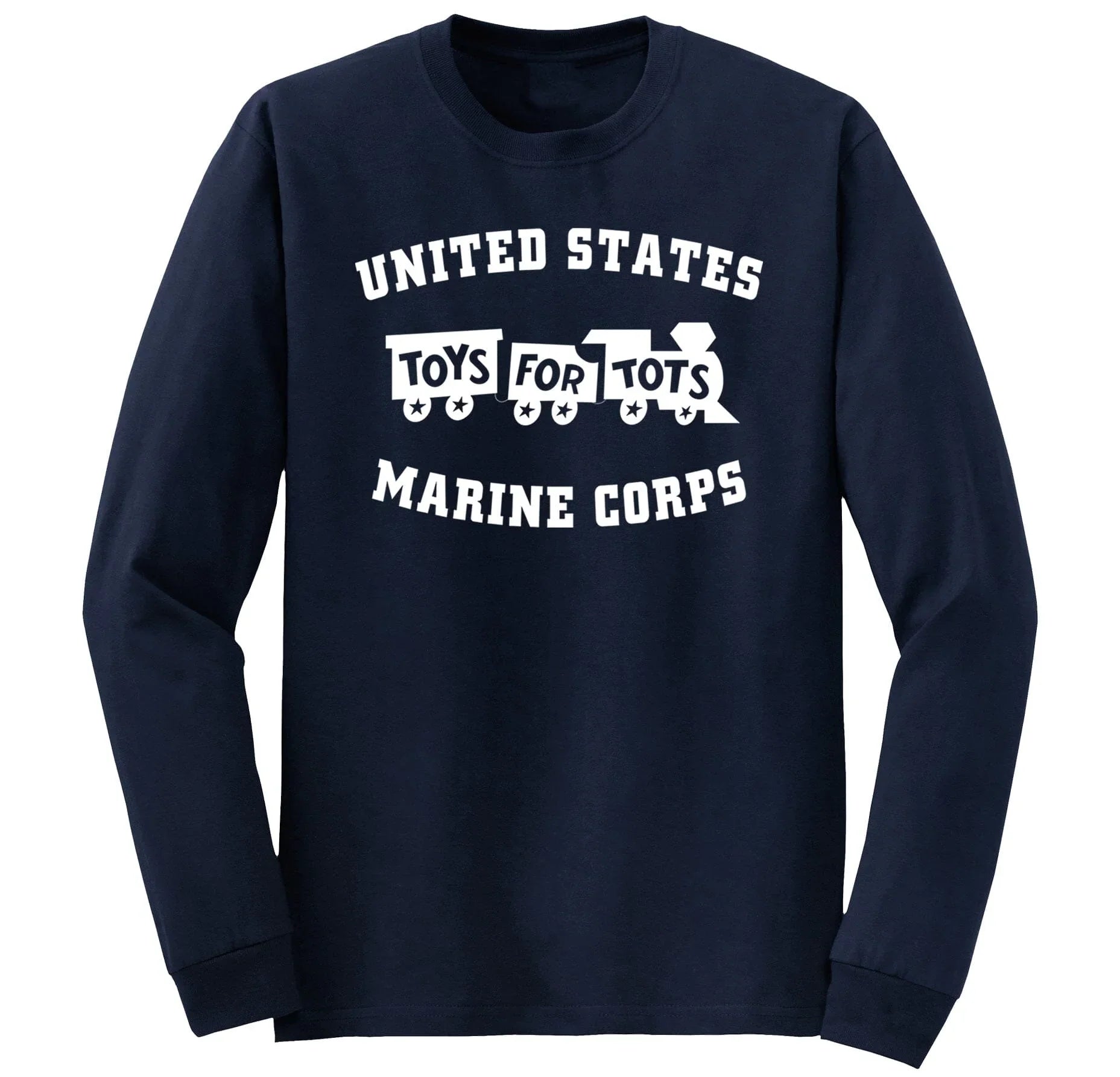 Kids White TFT Train Long Sleeve