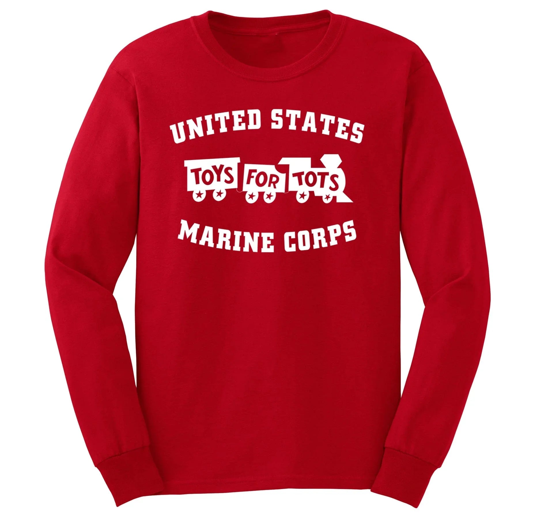 Kids White TFT Train Long Sleeve