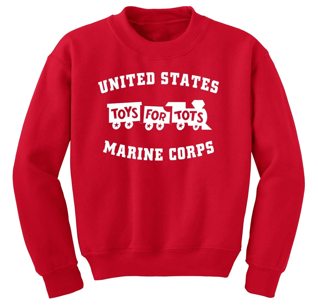 Kids White TFT Train Sweatshirt