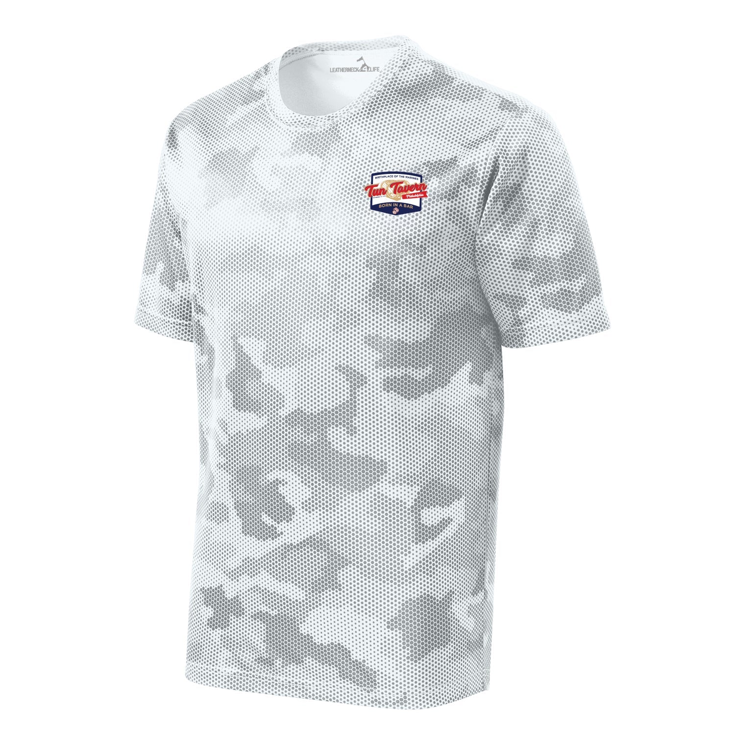 Camohex Tun Tavern Cask Left Chest Performance T-Shirt