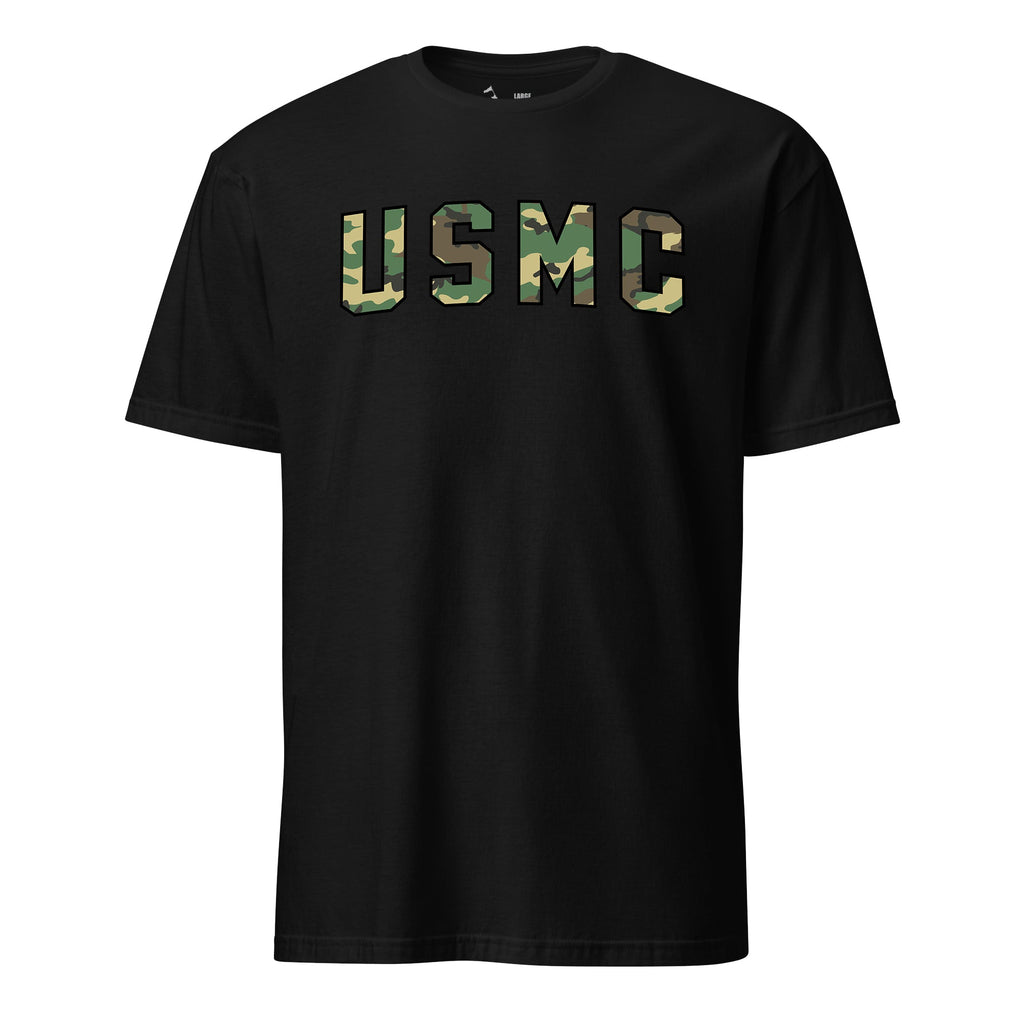 USMC Arch Woodland Camo T-Shirt