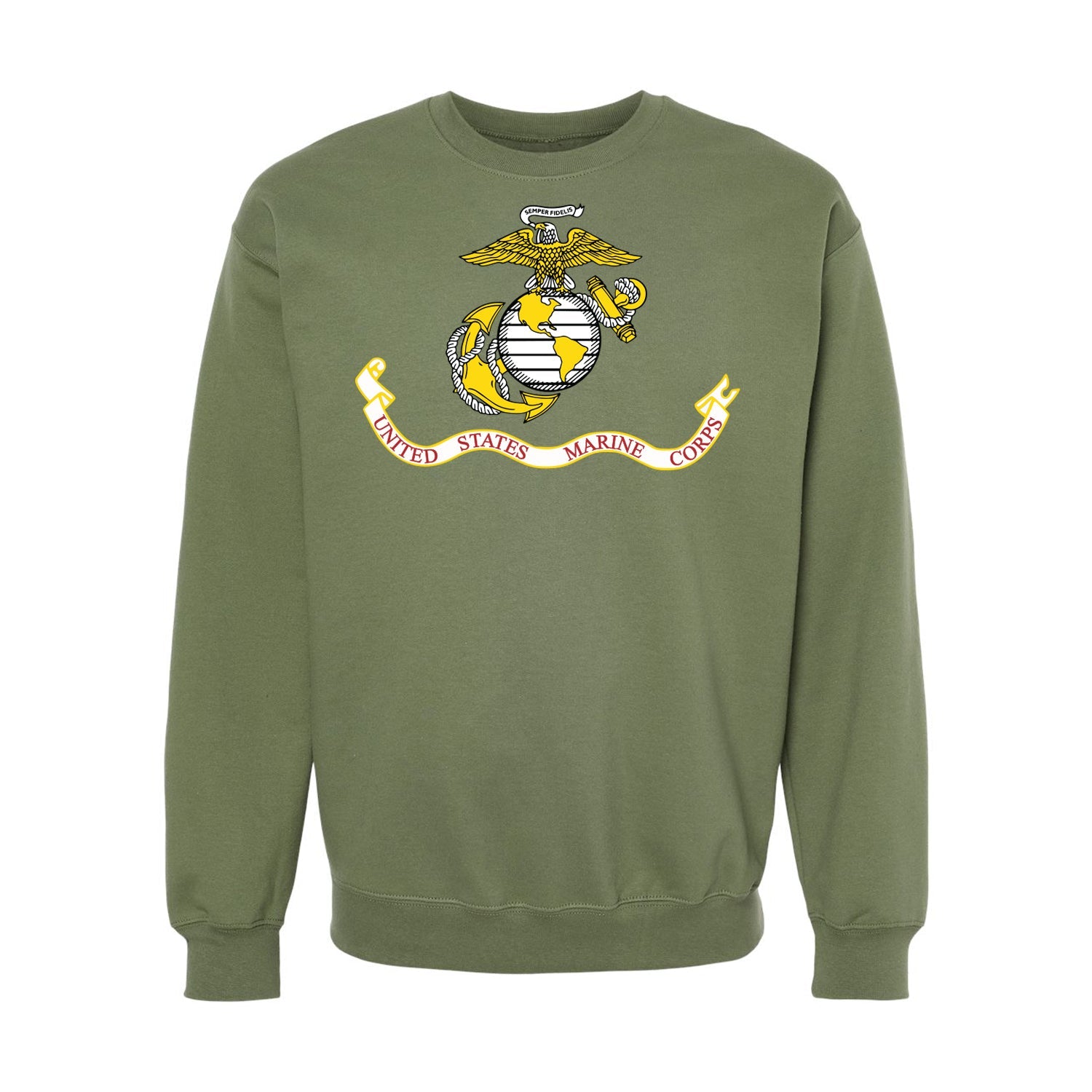 USMC Flag Crewneck Sweatshirt