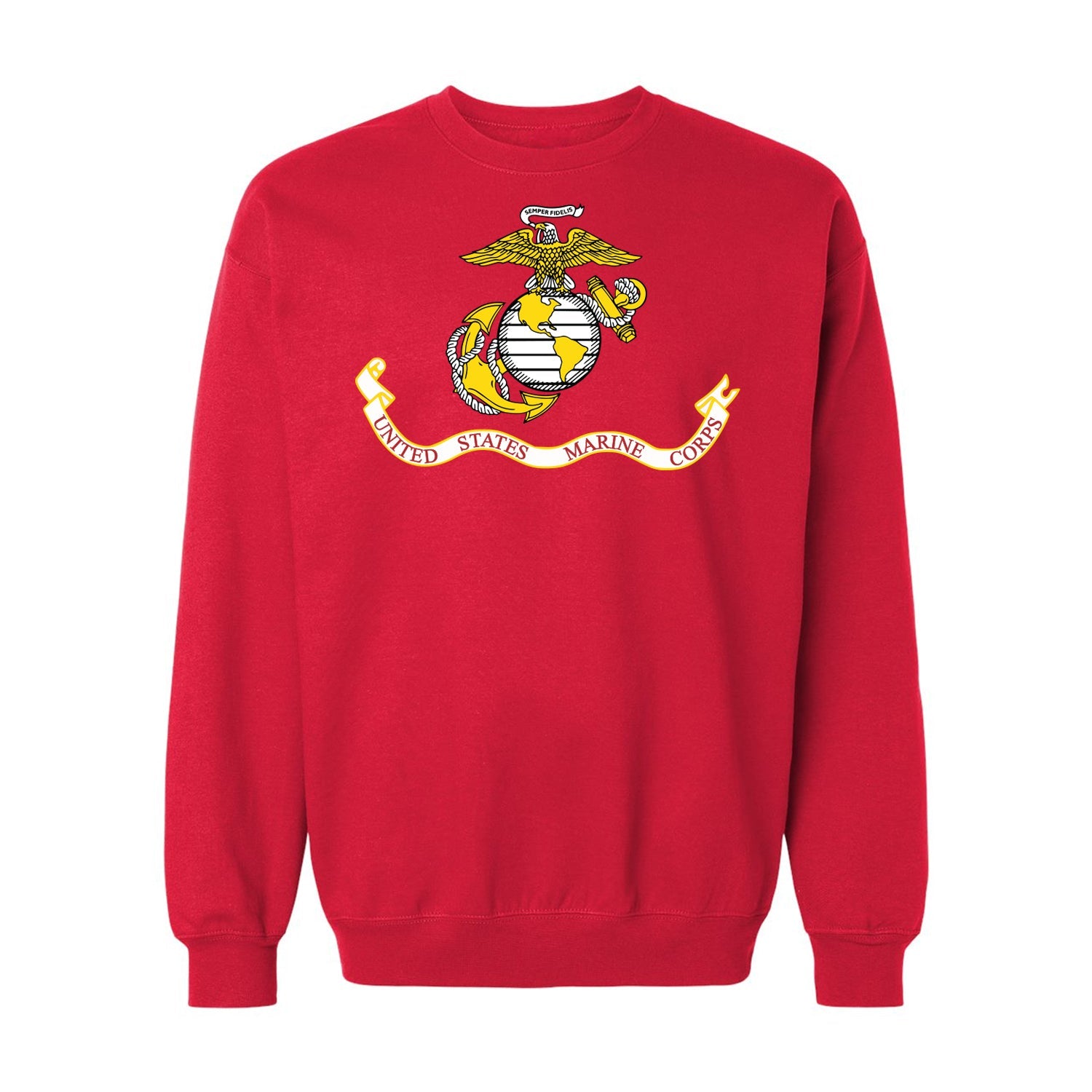 USMC Flag Crewneck Sweatshirt
