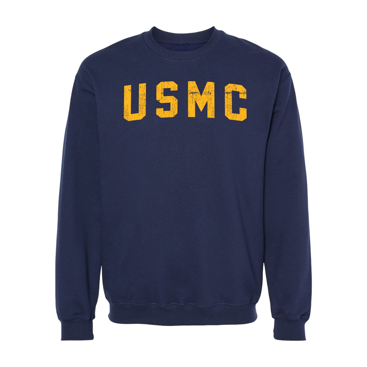 USMC Gold Arch Crewneck Sweatshirt