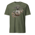 Vintage Wood Eagle Globe & Anchor T-Shirt