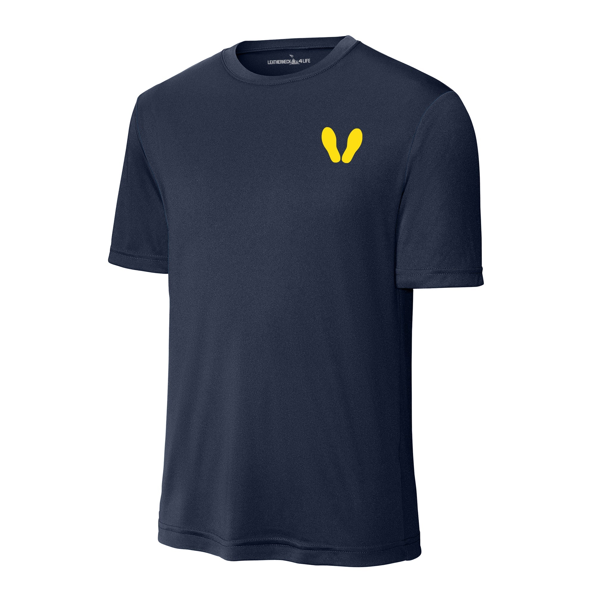Yellow Footprints Performance T-Shirt