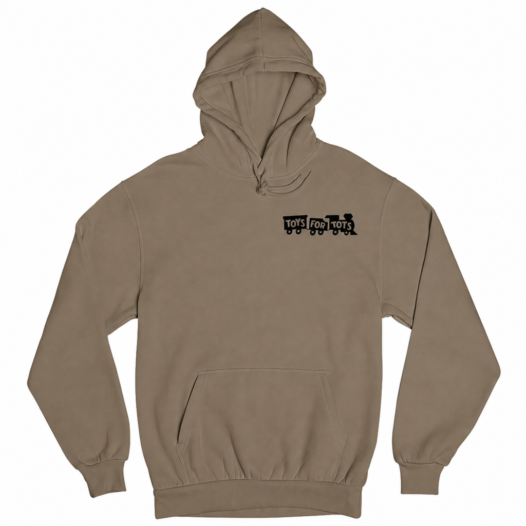 Black TFT Chest Seal Hoodie