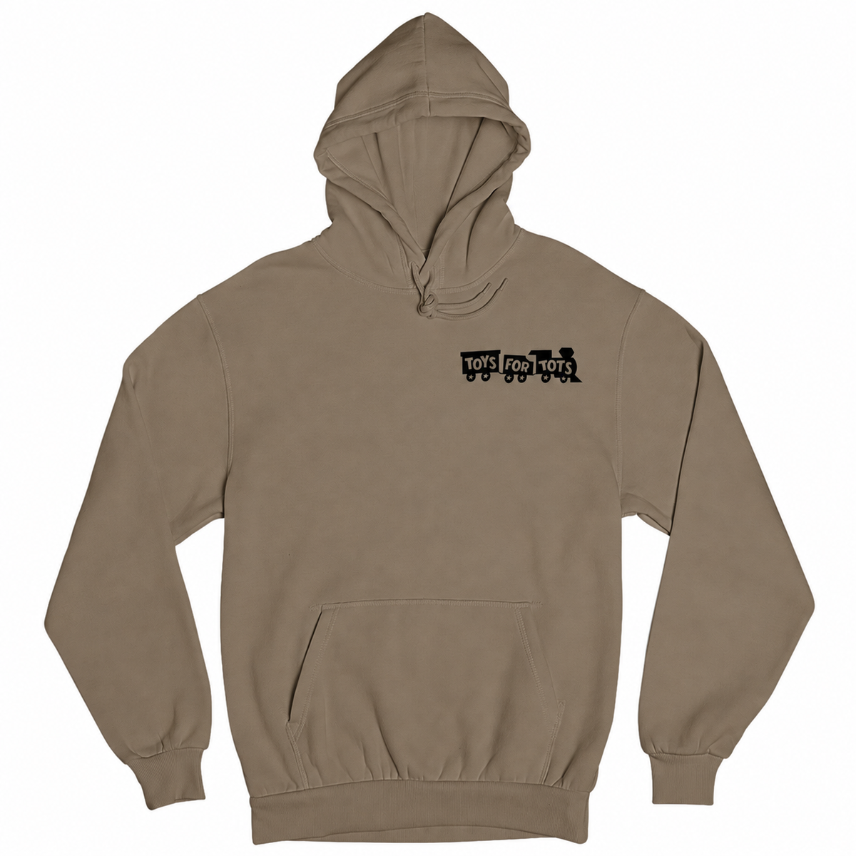 Black TFT Chest Seal Hoodie