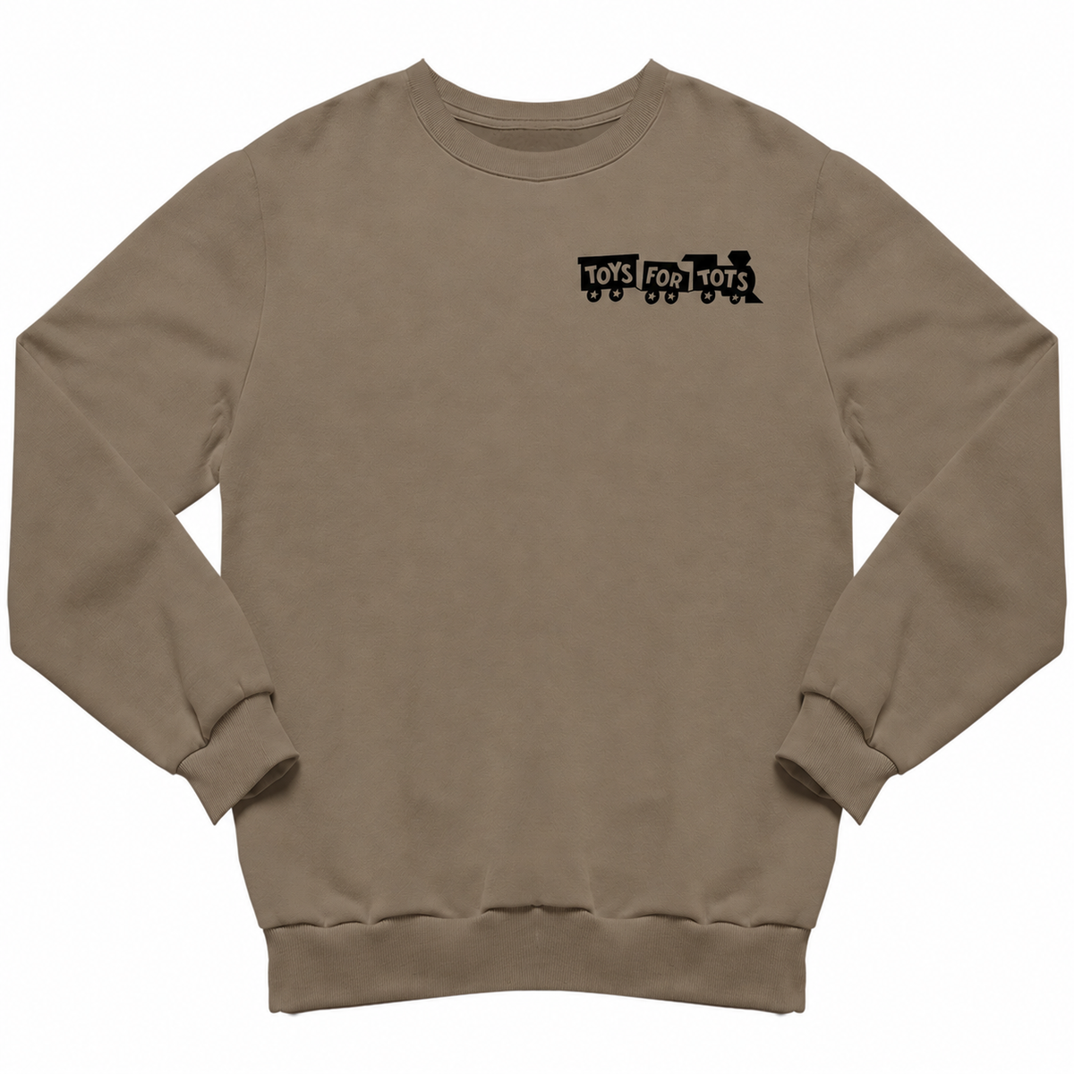 Black TFT Chest Seal Sweatshirt