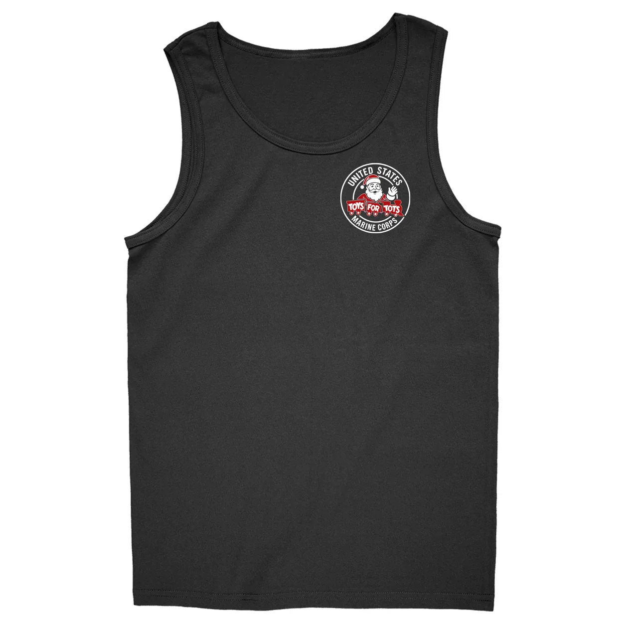 Circle Santa Chest Seal TFT Tank Top