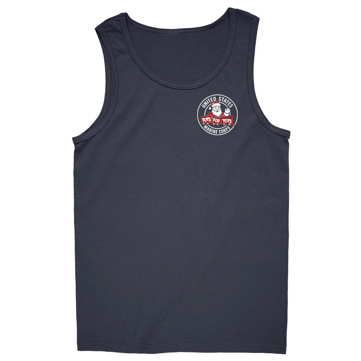 Circle Santa Chest Seal TFT Tank Top