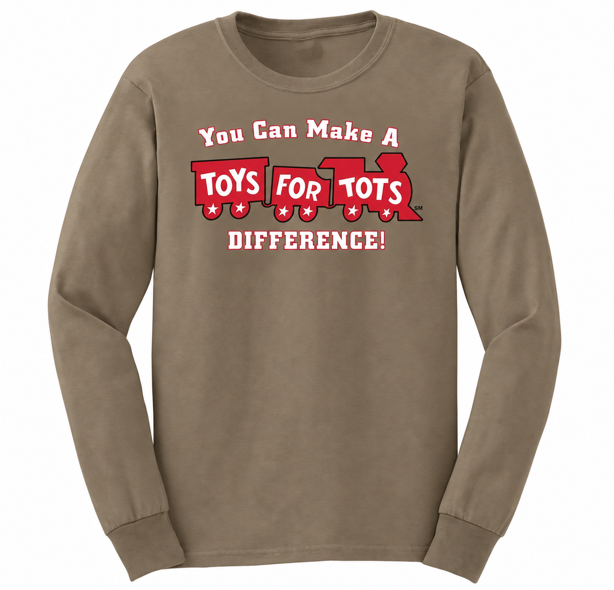 Kids Make a Difference TFT Train Long Sleeve