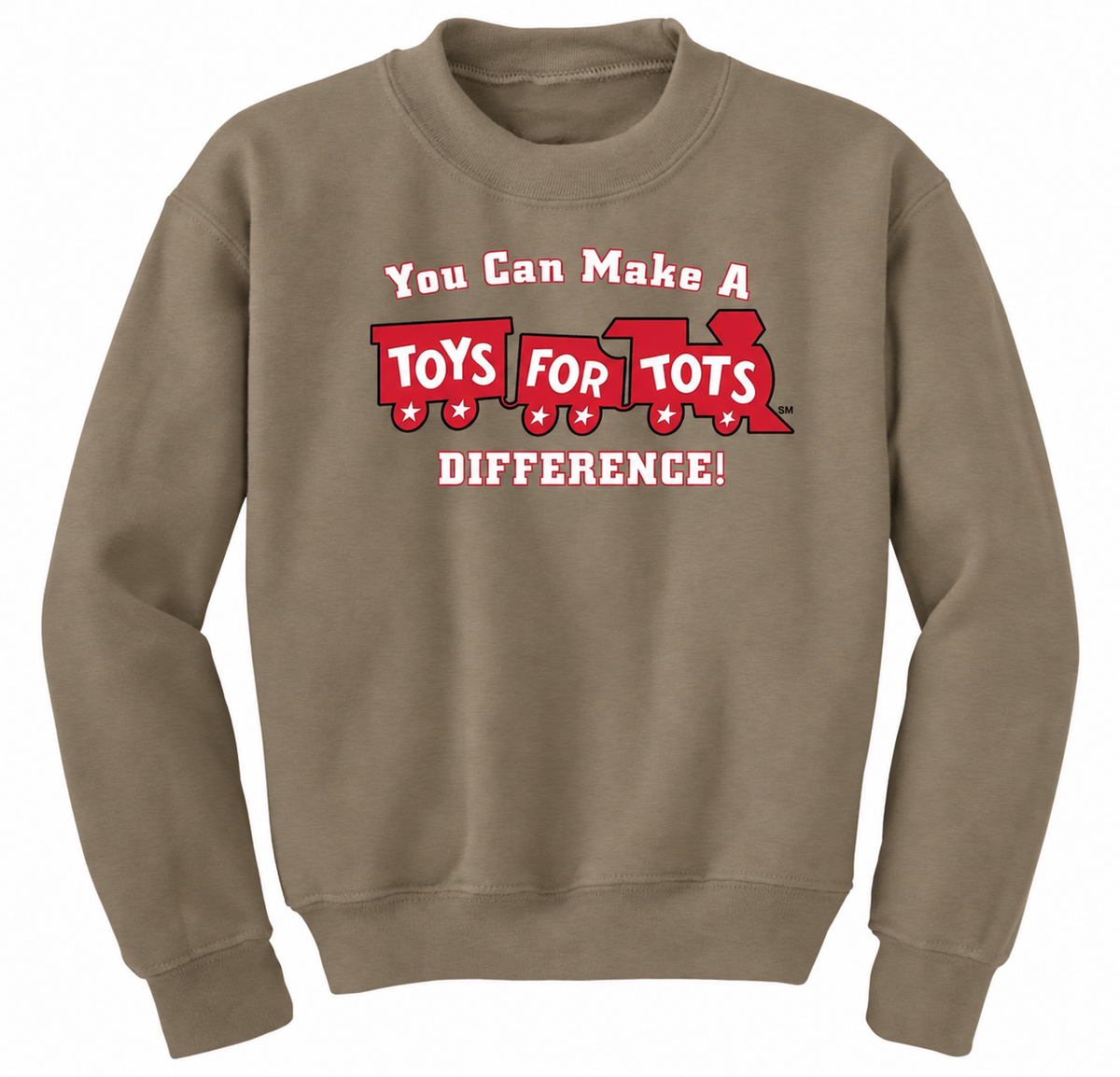 Kids Make a Difference TFT Train Sweatshirt
