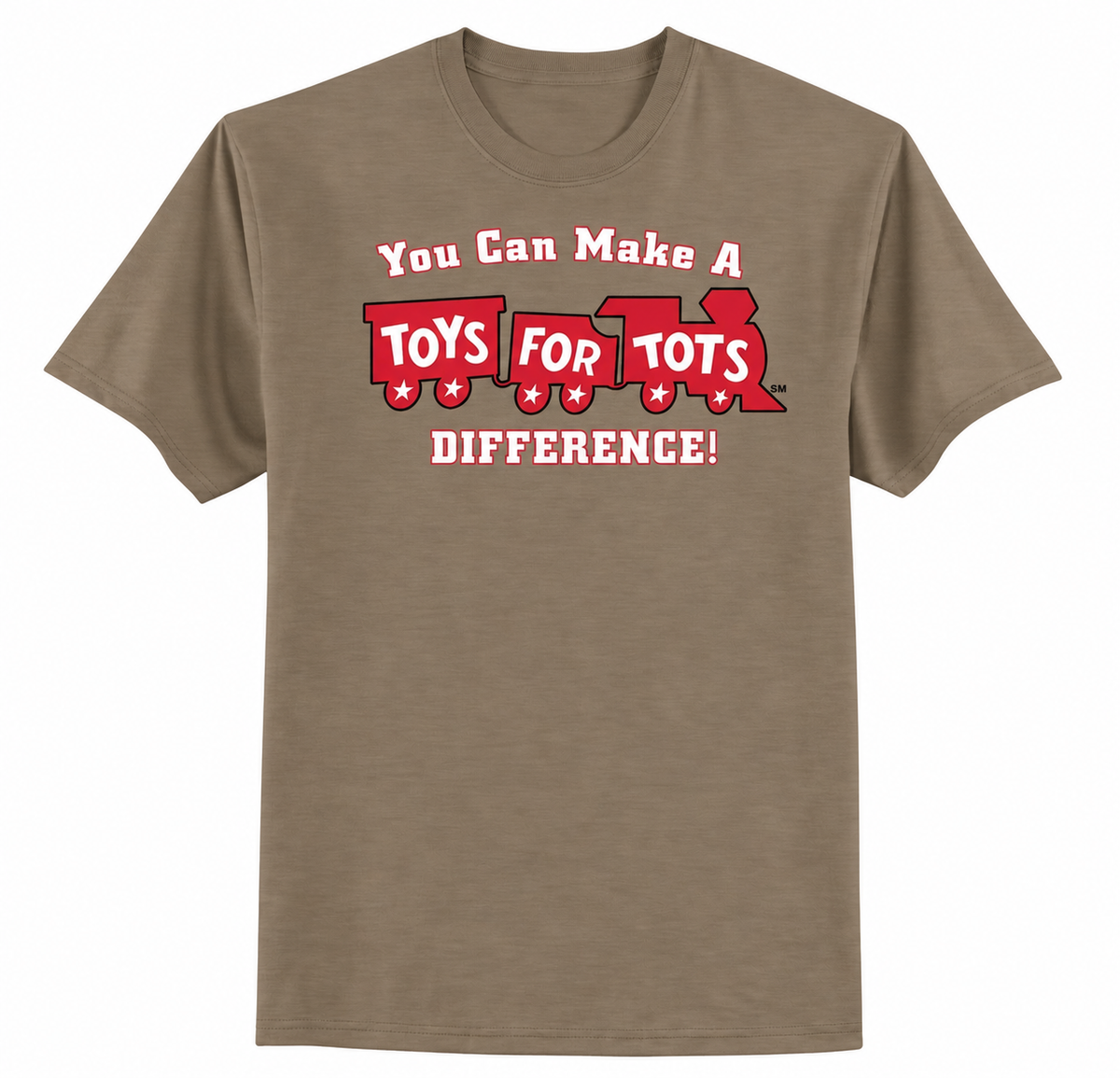 Kids Make a Difference TFT Train T-Shirt