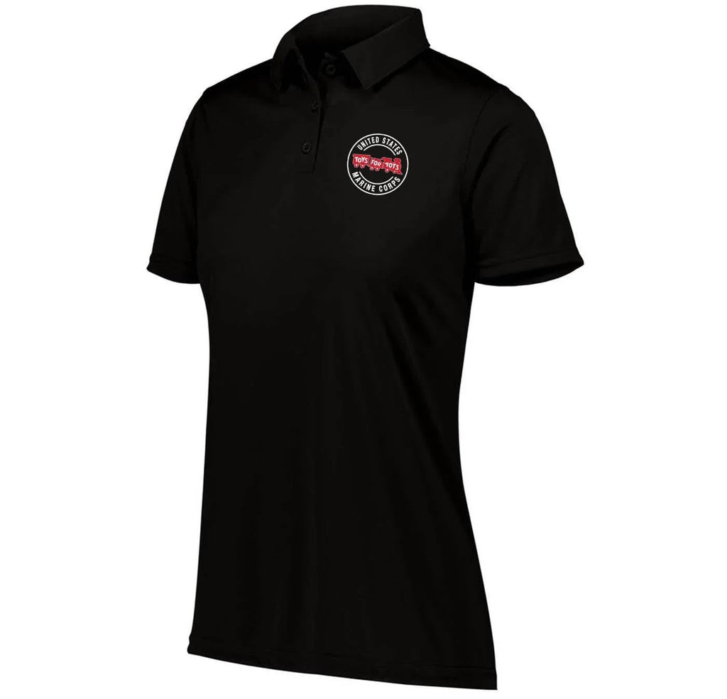 Circle TFT Chest Seal Screen-Printed Dri-Fit Performance Women's Polo