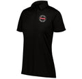 Circle TFT Chest Seal Screen-Printed Dri-Fit Performance Women's Polo
