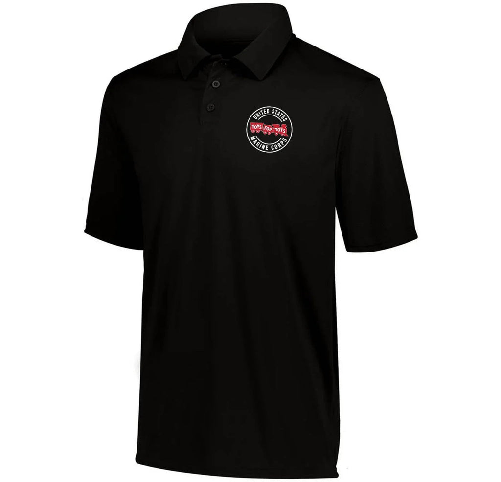 Circle TFT Chest Seal Screen-Printed Dri-Fit Performance Polo